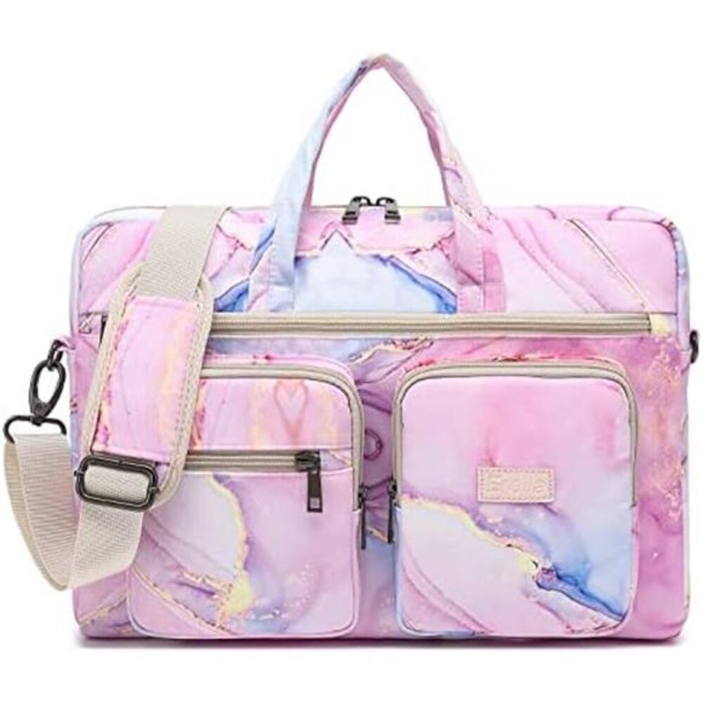 Laptop Shoulder Bag15.6inch women men Waterproof 16inch Computer Bags Women